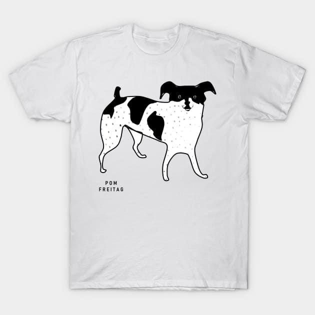 Rat terrier : T-Shirt by Annie Pom Freitag